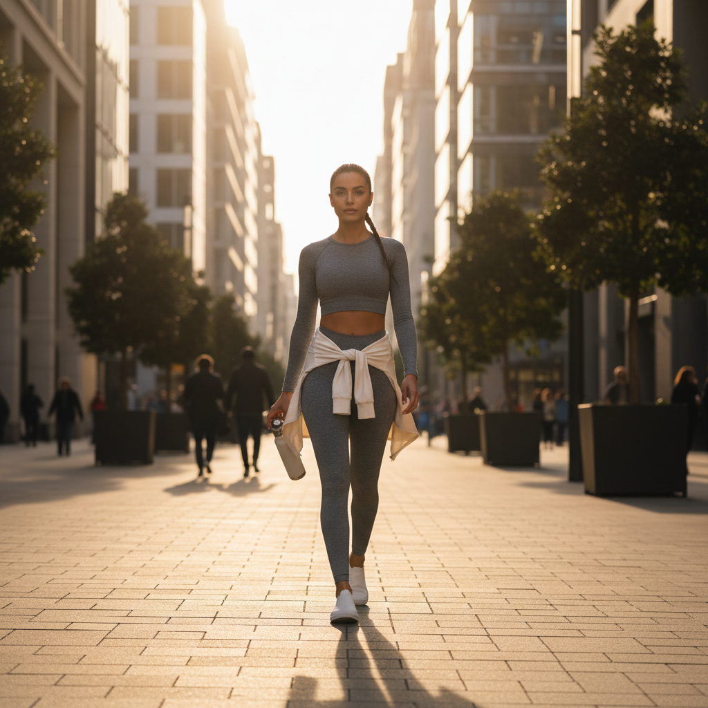 Active Woman Outdoors