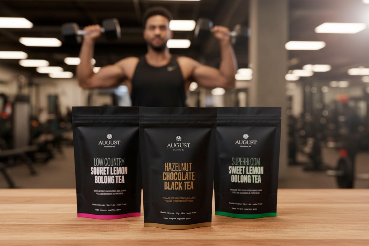 Tea Products Gym Close Up